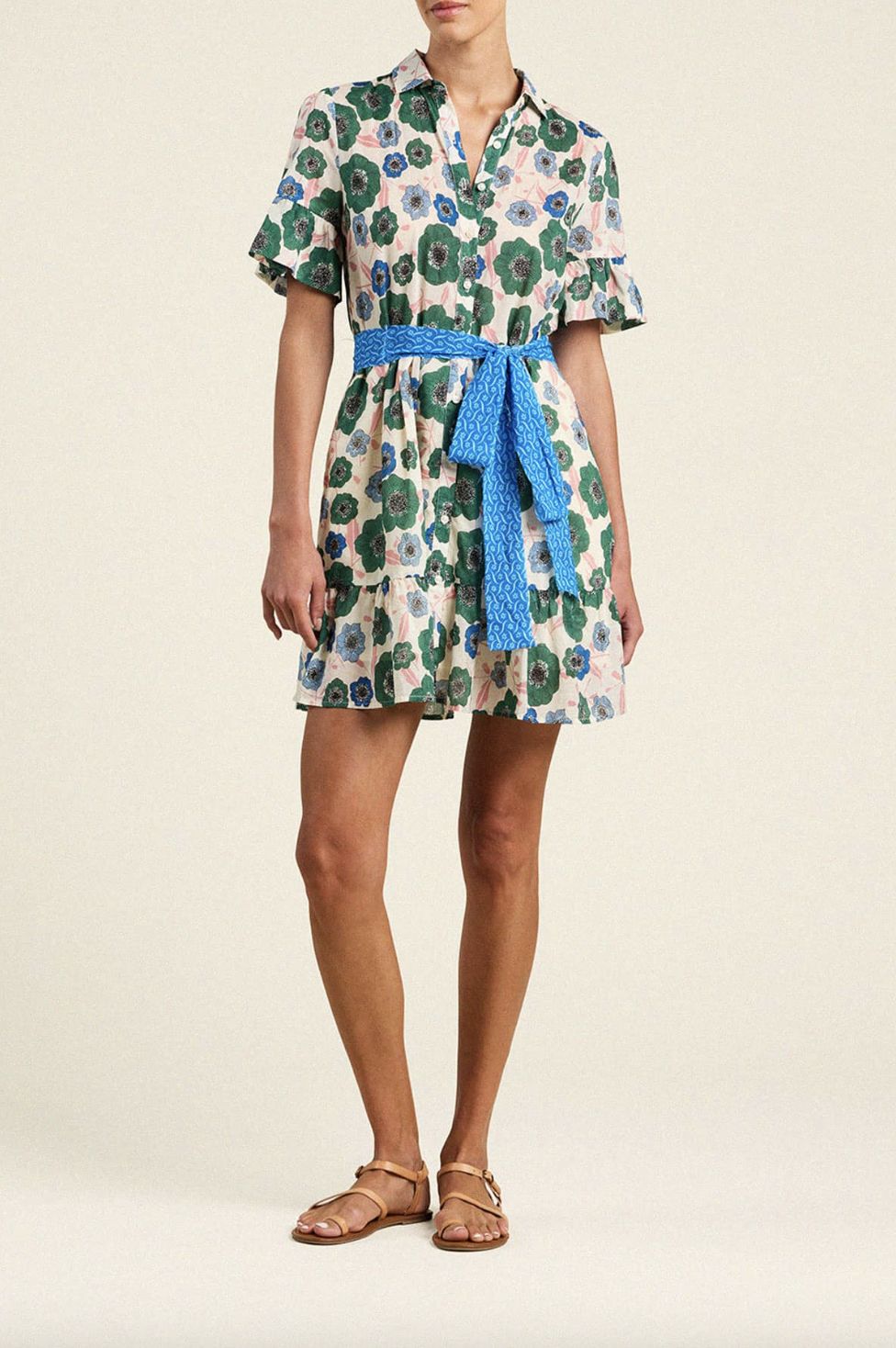 Trovata Martinique Dress in Greenhouse Bloom