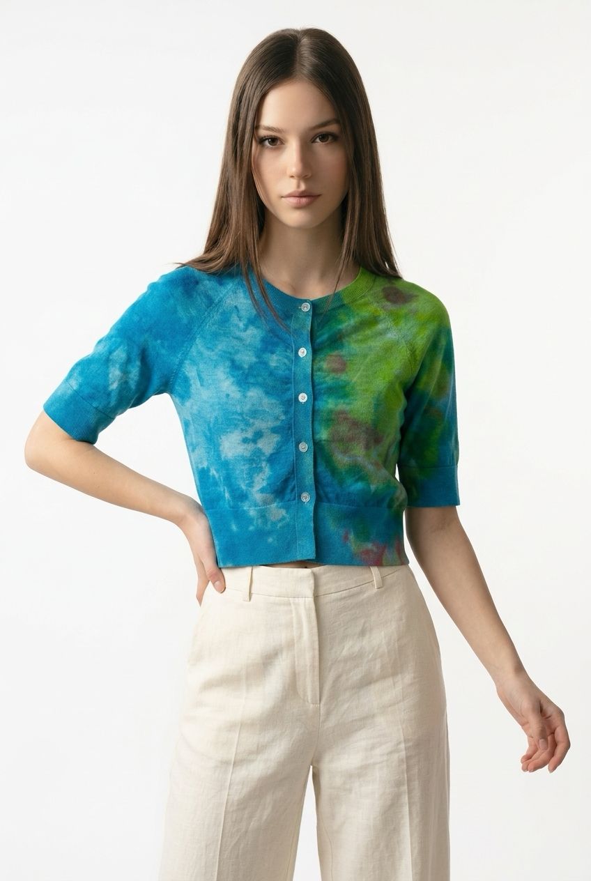 Love Tanjane Lightweight Merino Short Sleeve Cardigan
