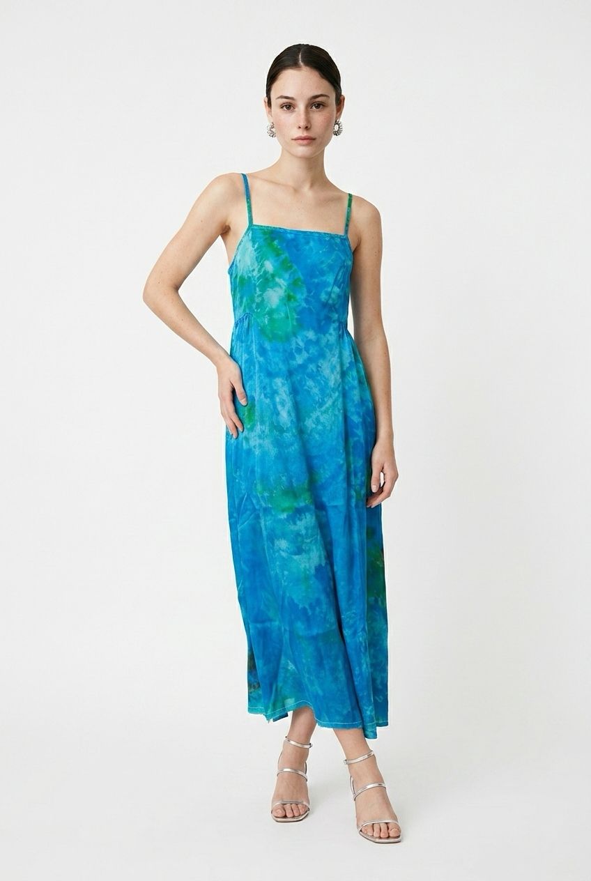 Love Tanjane Diamond Silk Dress