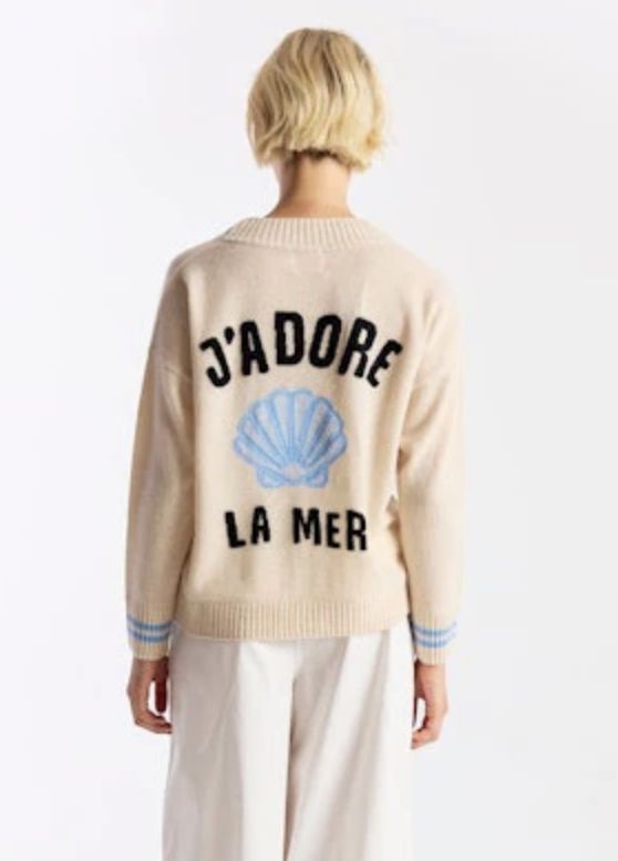 Brodie J'Adore La Mer Cardi