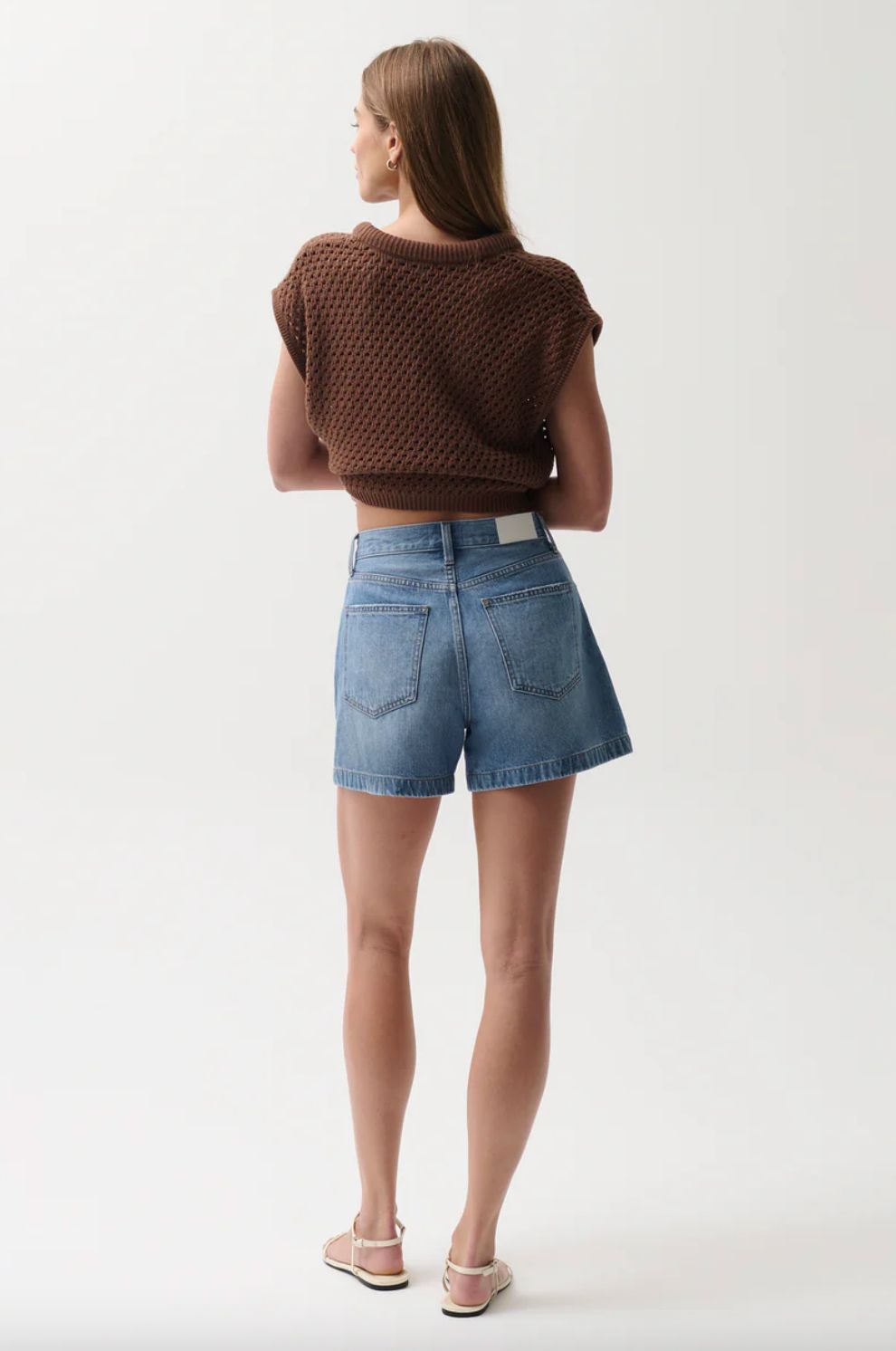 Pistola Saige Jean Short in Sail Away