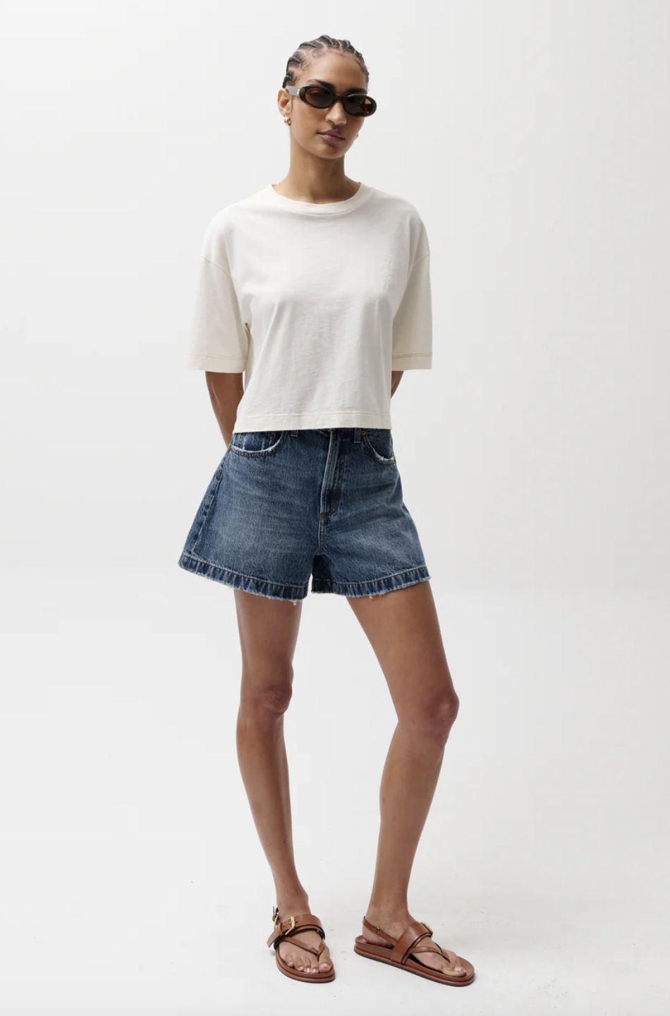 Pistola Saige Short in Wishbone