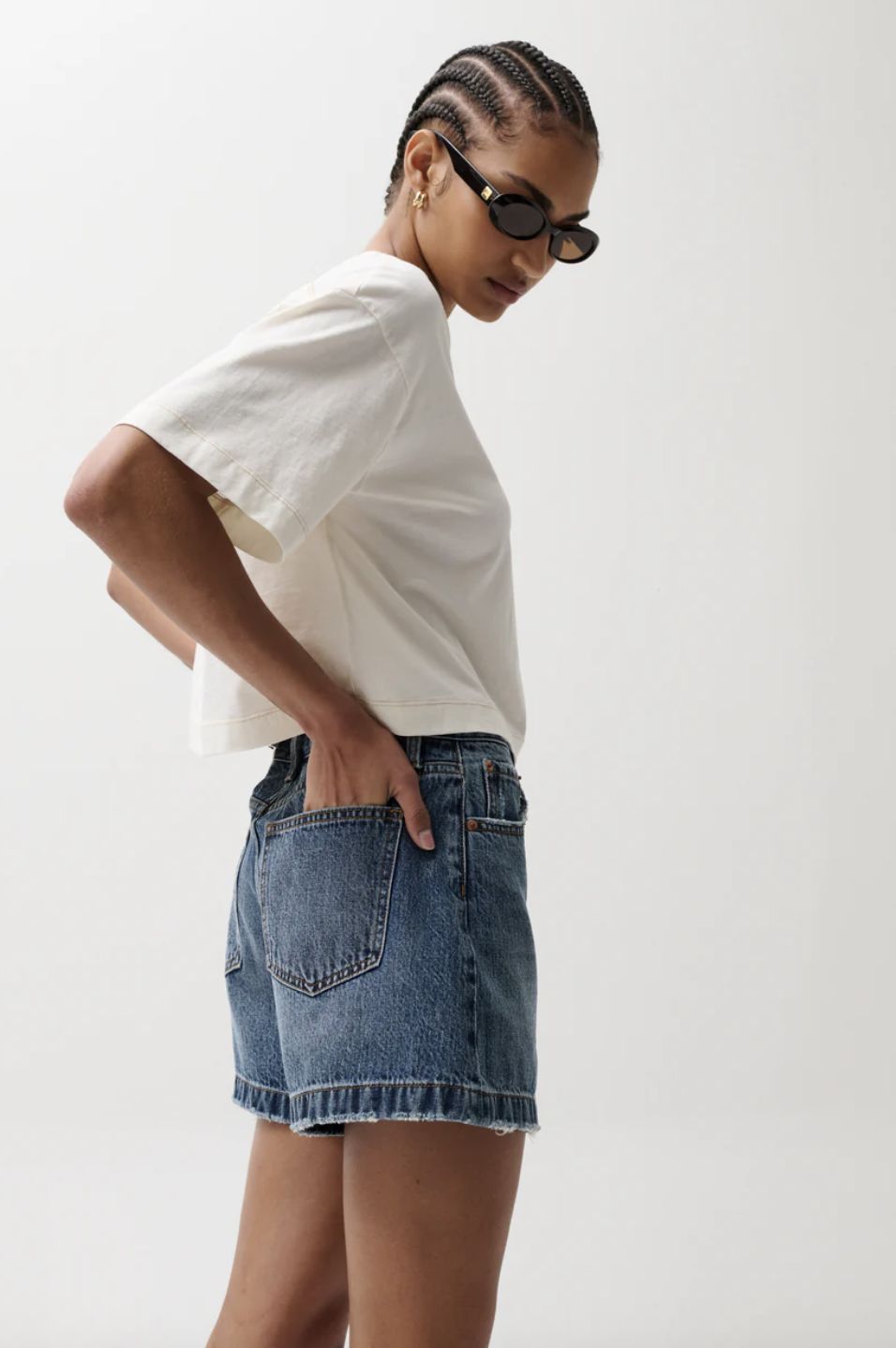 Pistola Saige Short in Wishbone