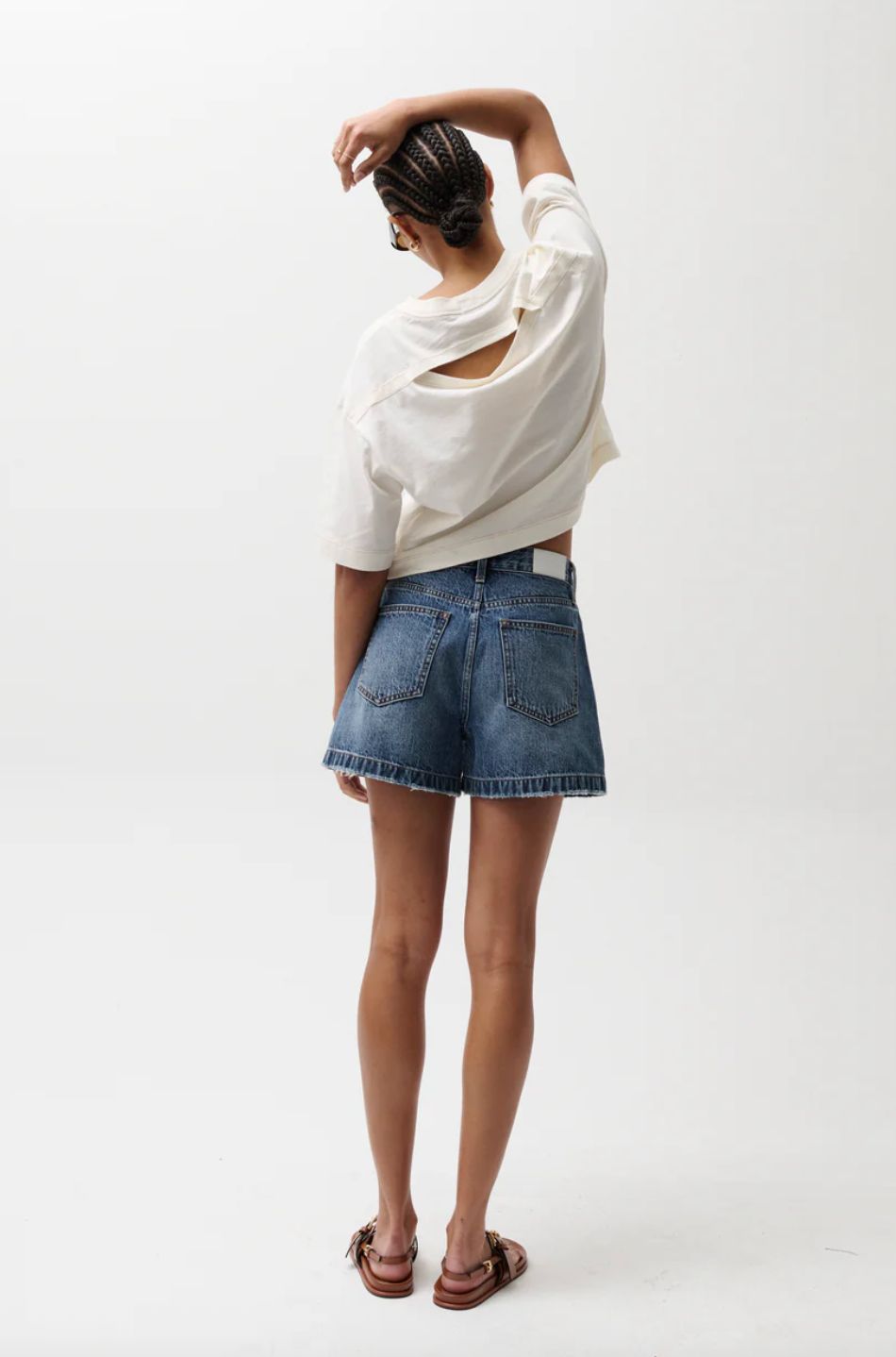 Pistola Saige Short in Wishbone