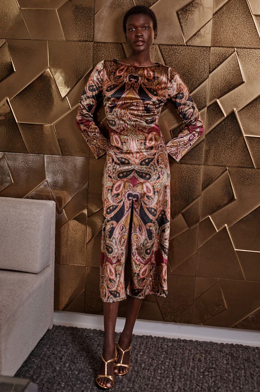 MISA Goldie Dress