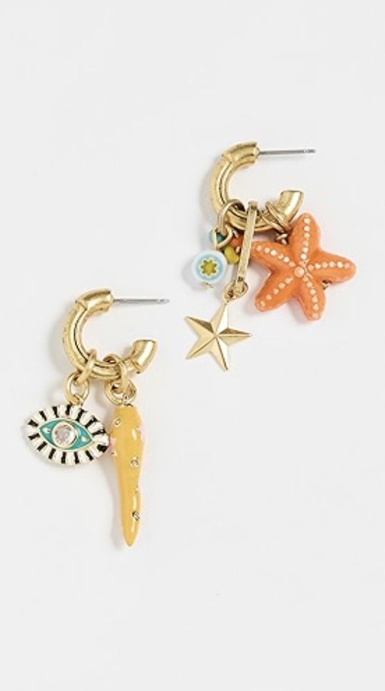Elizabeth Cole Staryu Earrings
