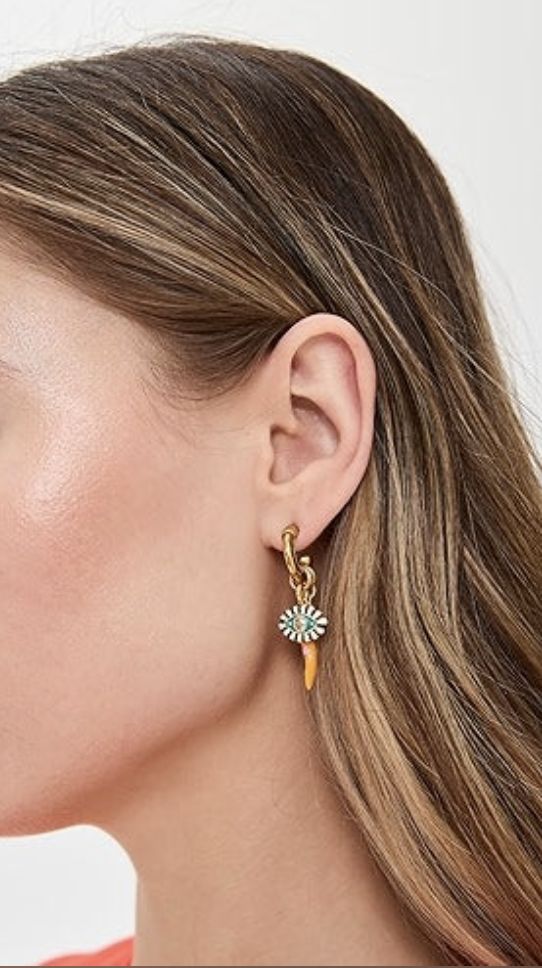 Elizabeth Cole Staryu Earrings