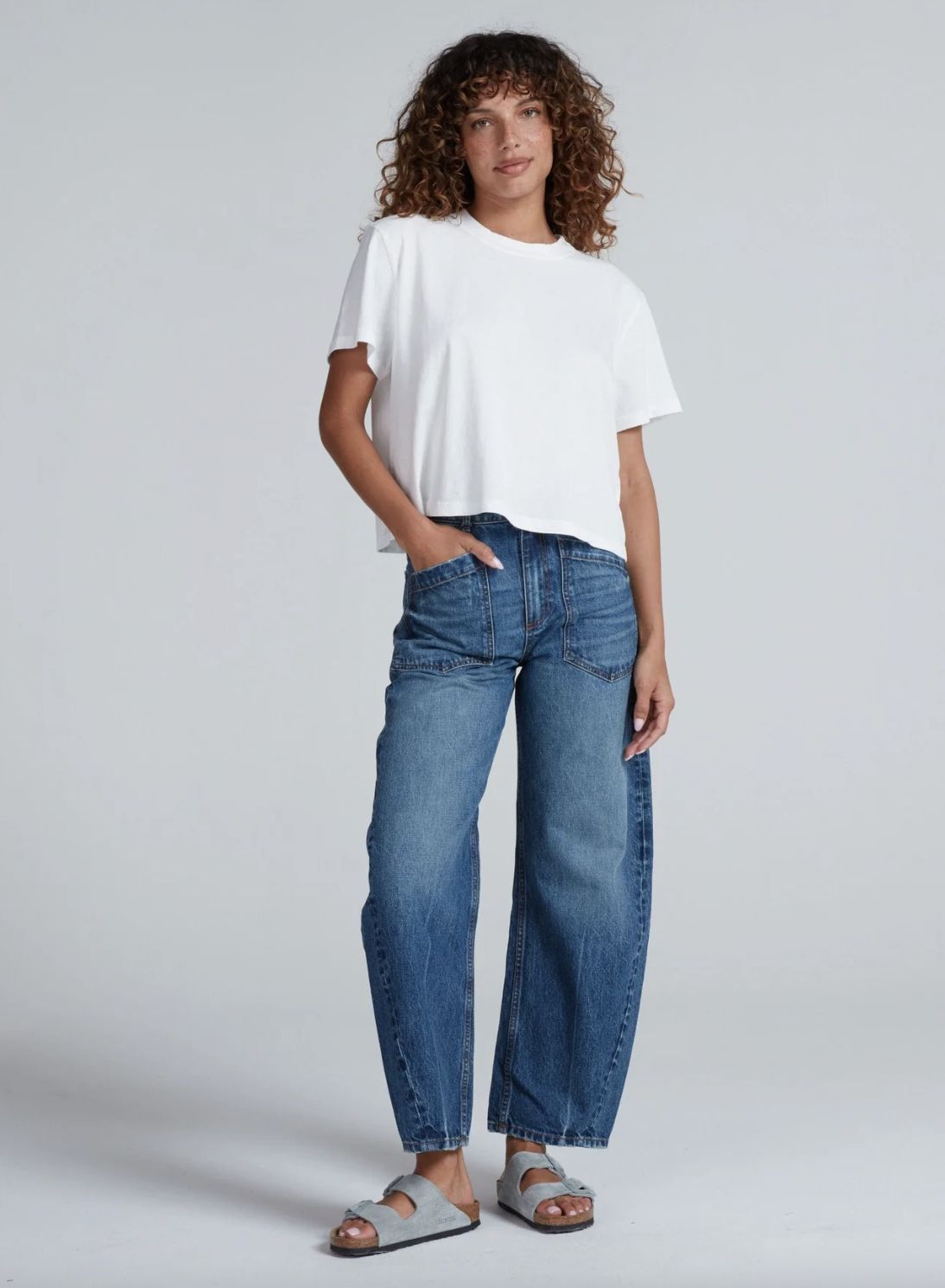 ASKK Twisted Barrel Jean