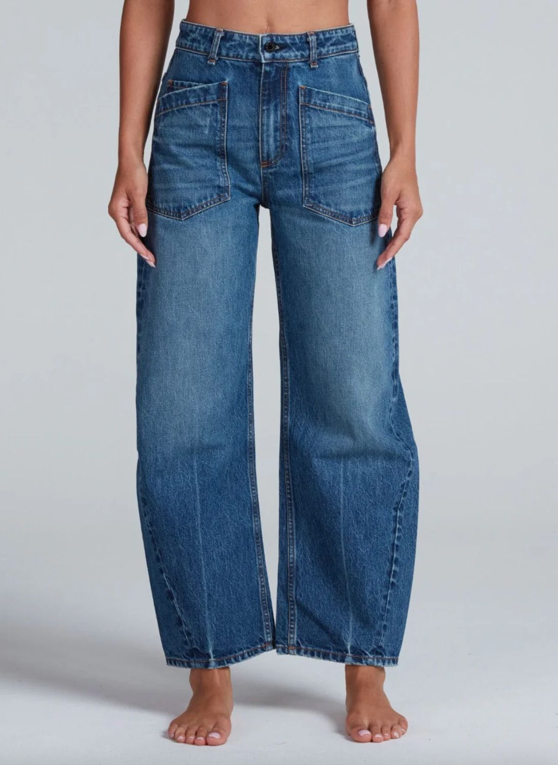 ASKK NY Twisted Barrel Jean