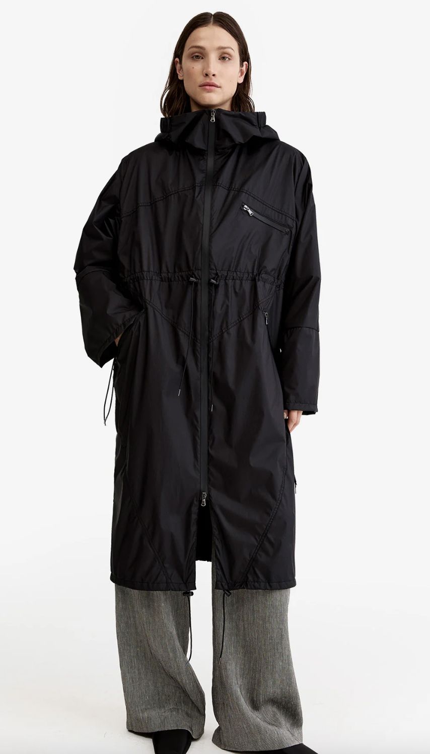 Smythe Drawstring Rain Shell