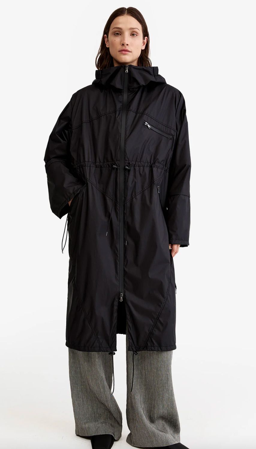 Smythe Drawstring Rain Shell