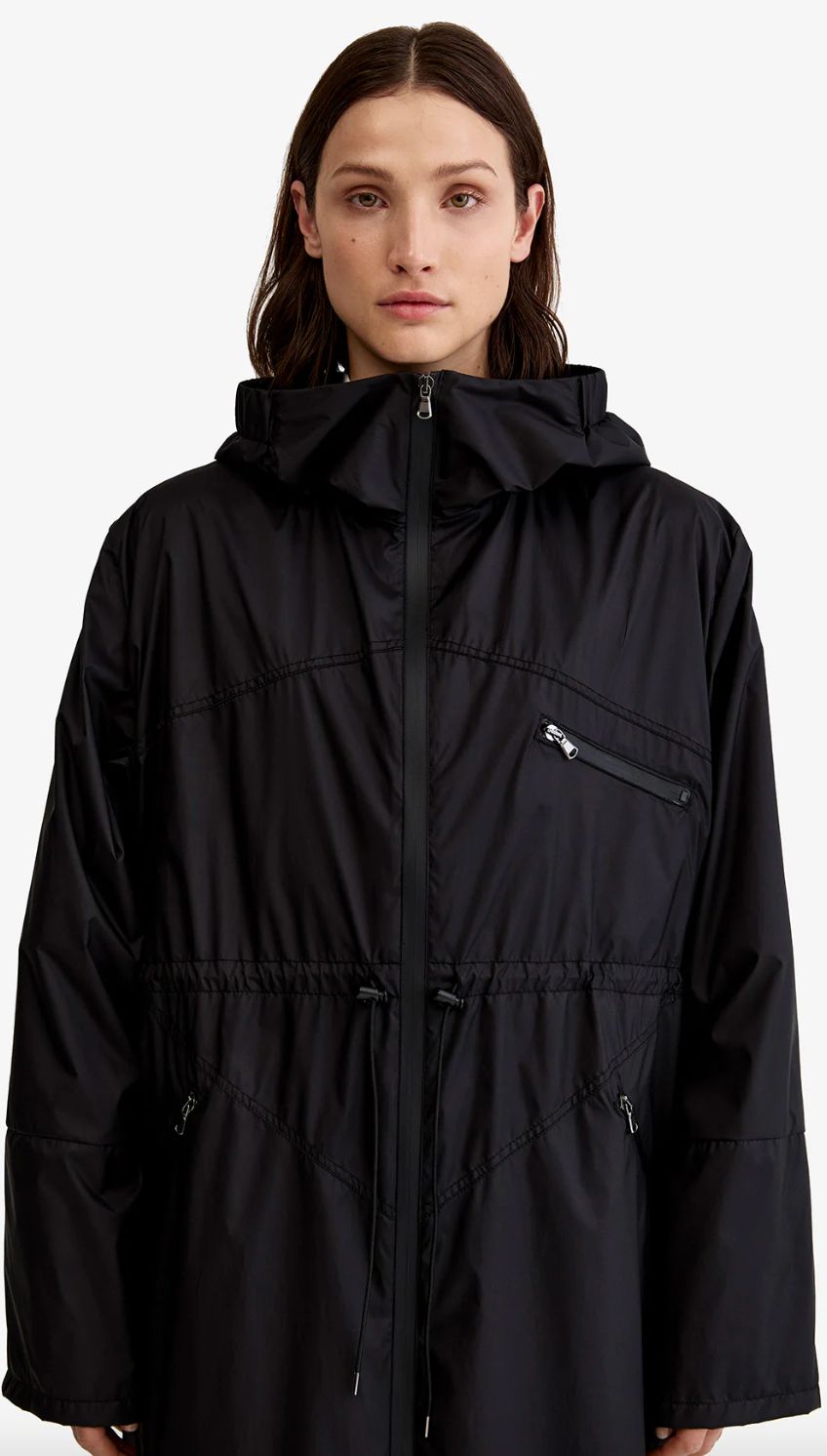Smythe Drawstring Rain Shell