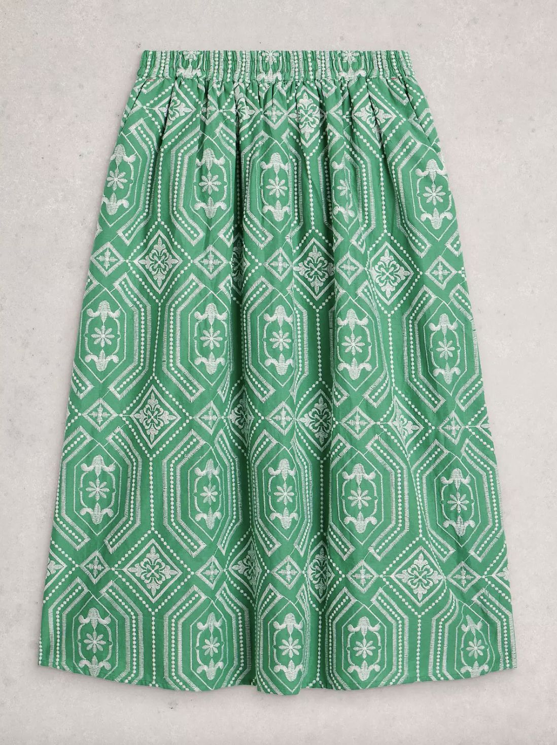White Stuff Hallie Embroidered Skirt