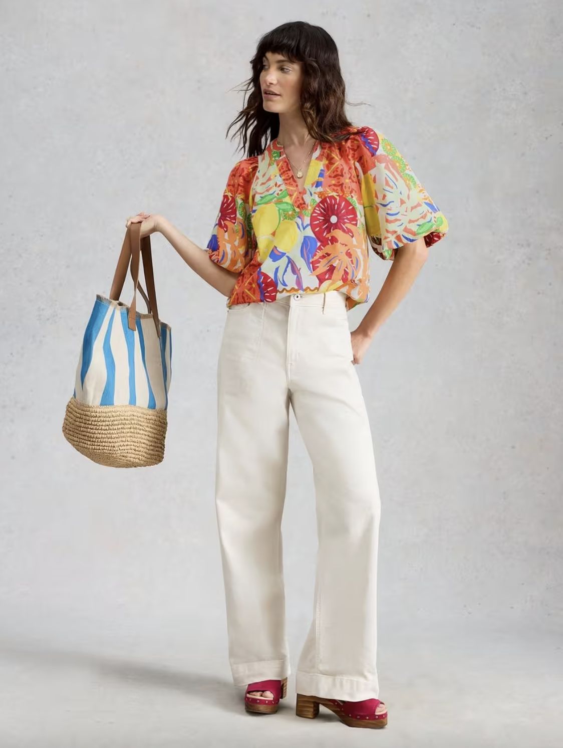 White Stuff Bex Cotton Top