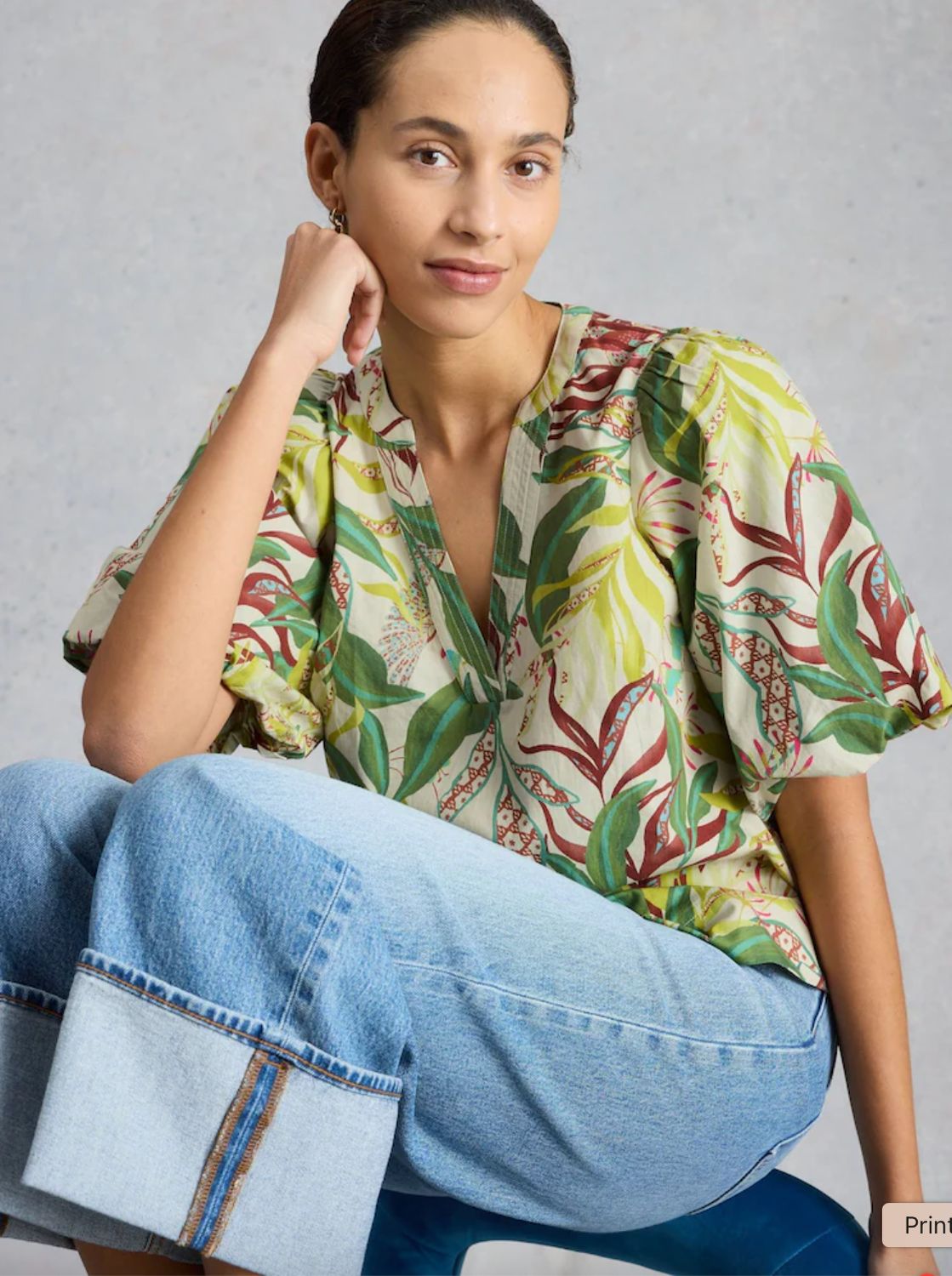 White Stuff Bex Cotton Top