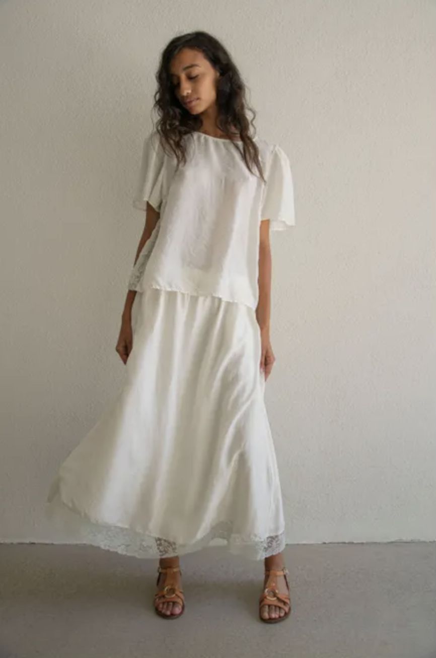 The Avant La Fille Lace Skirt