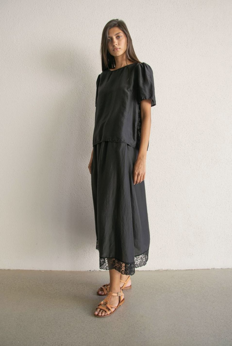 The Avant La Fille Lace Skirt