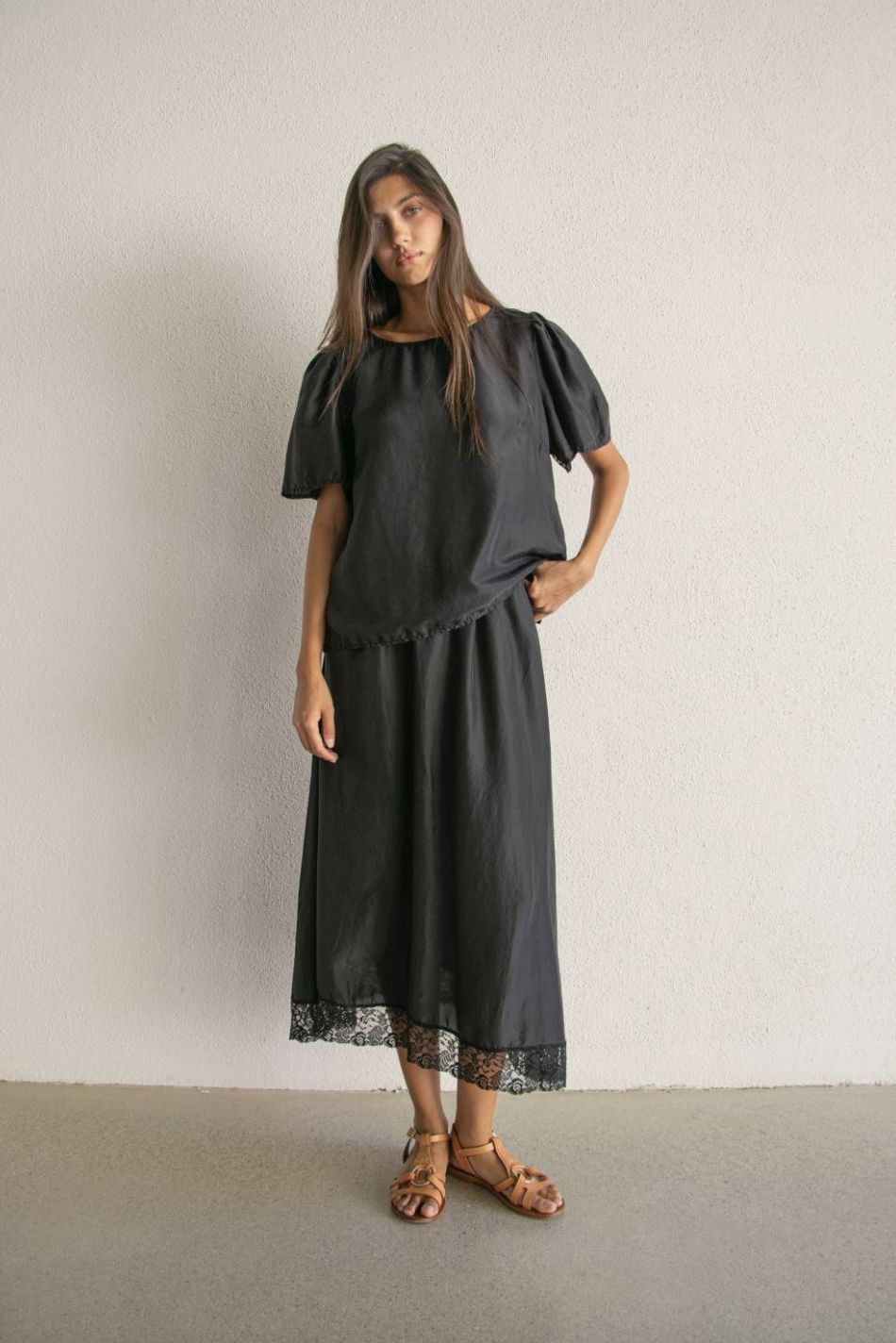 The Avant La Fille Lace Skirt