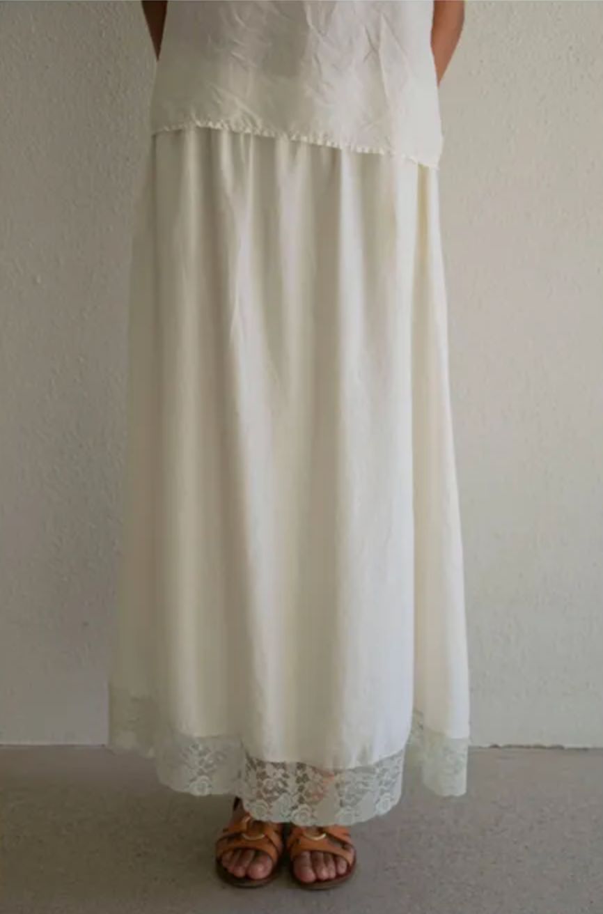 The Avant La Fille Lace Skirt