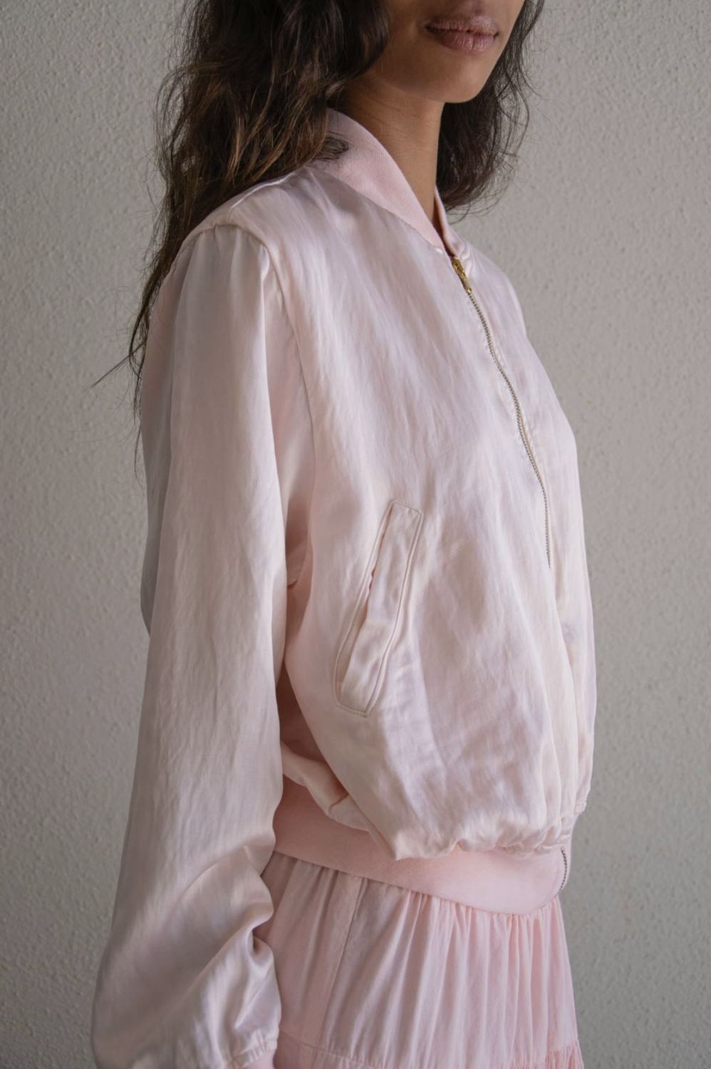 The Avant Satin Bomber