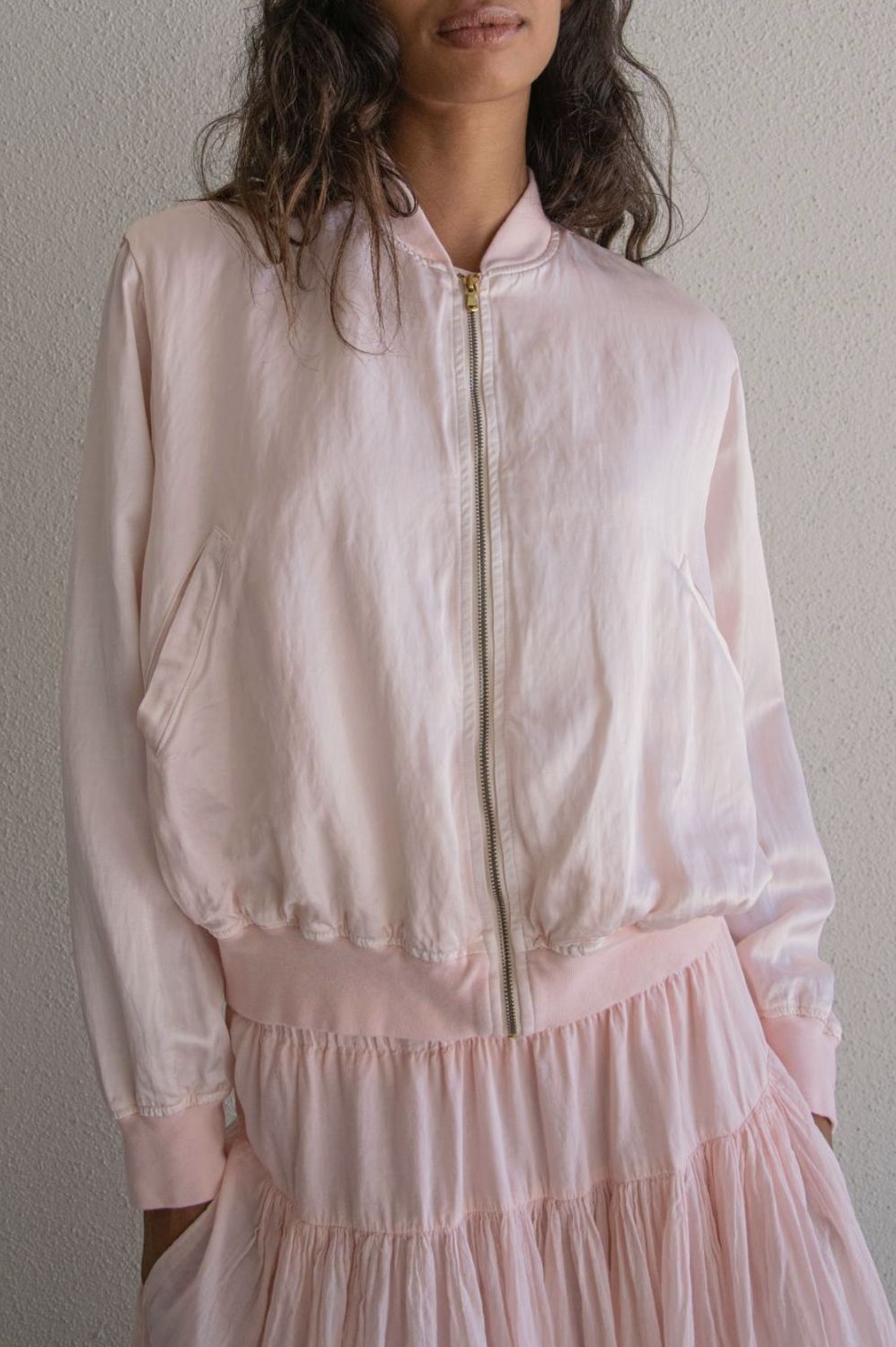 The Avant Satin Bomber