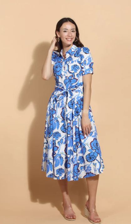Jessie Liu Floral Print Dress