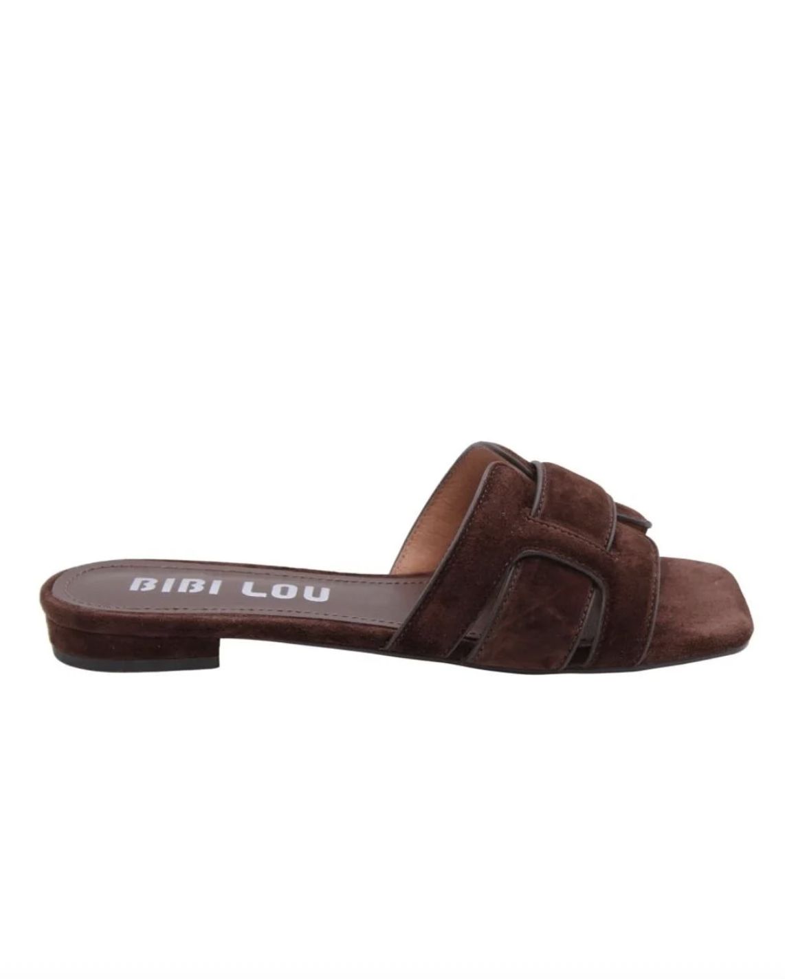 Bibi Lou Holly Suede Slide in Brown