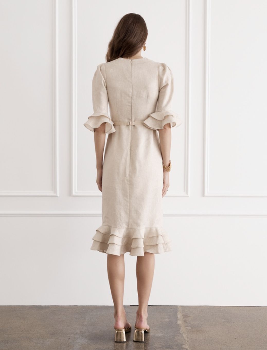 Aqua Blu Bec Midi Dress