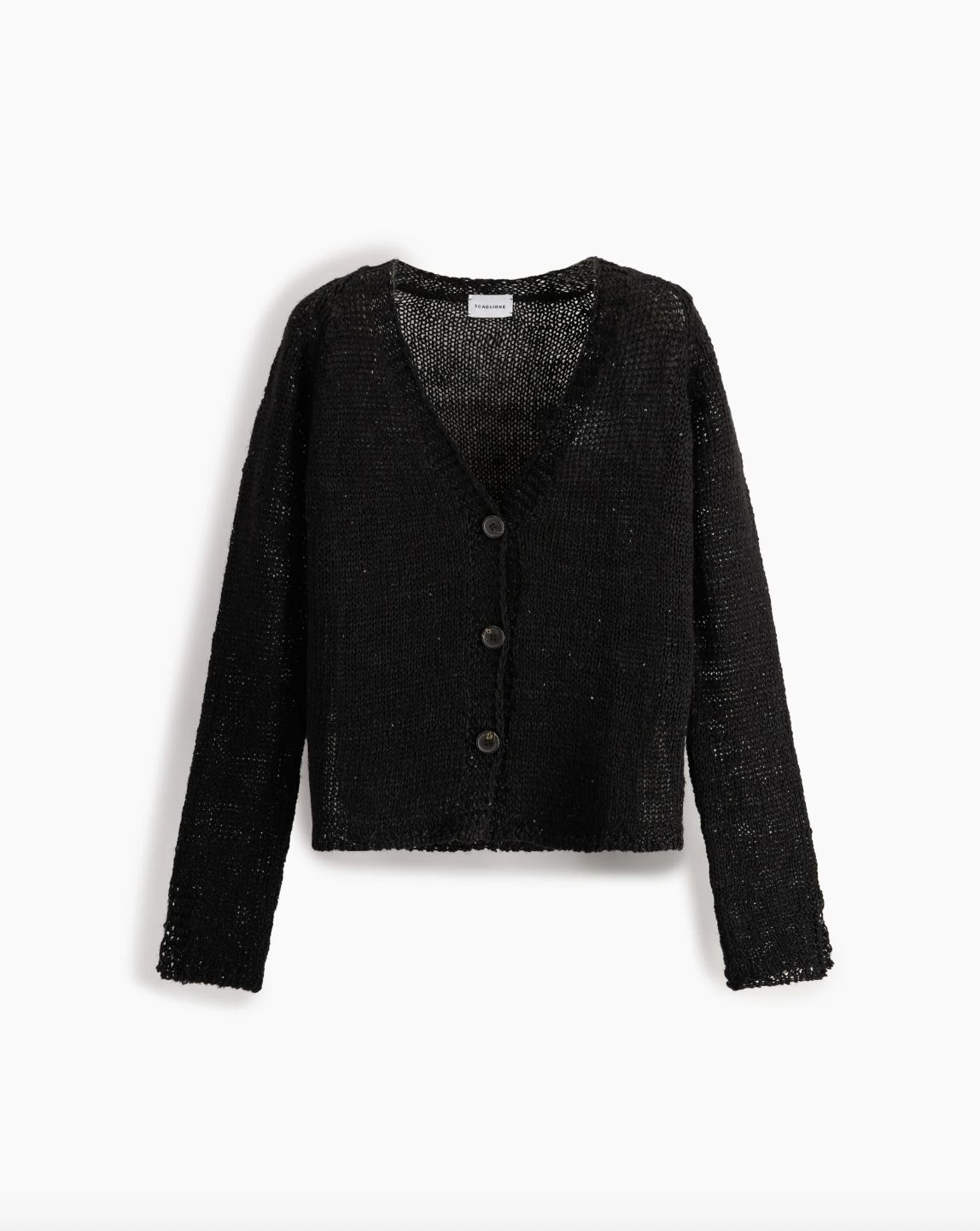 Scaglione Linen Cardigan