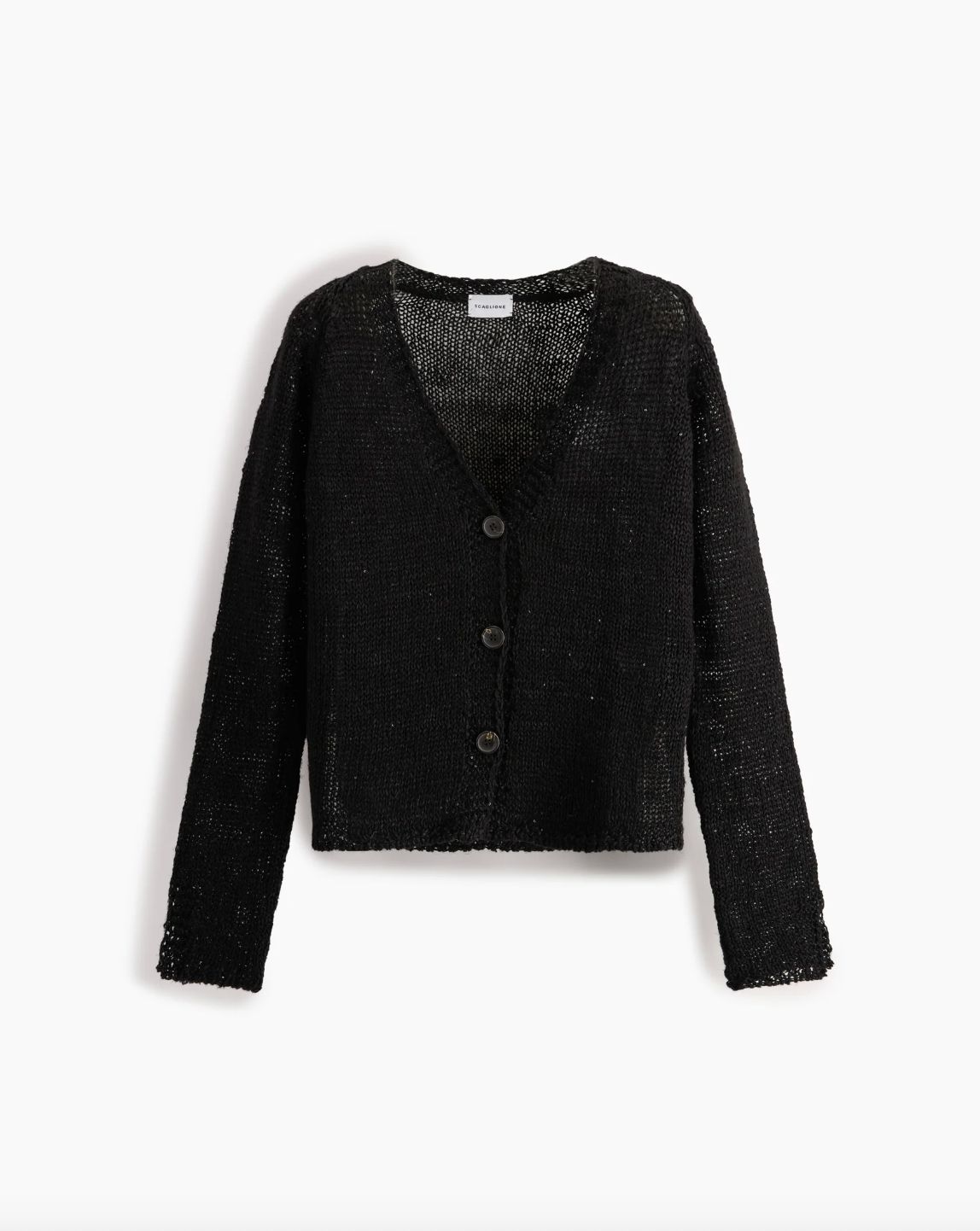 Scaglione Linen Cardigan