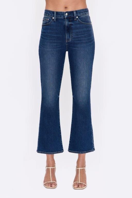 Pistola Lennon High Rise Crop Jean in Broadway, Color: Broadway, Size: 24