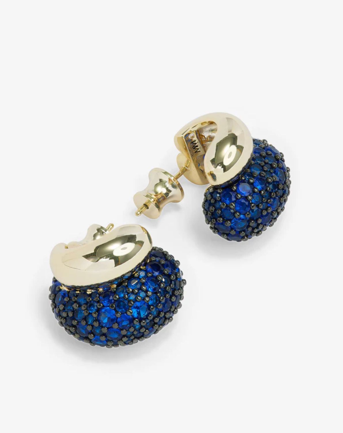 Melinda Maria Norah Loves a Pave Double Hoop