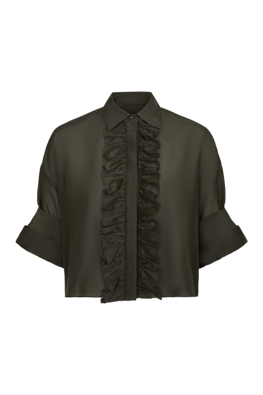 TWP Next Ex Top with Ruffle Detail