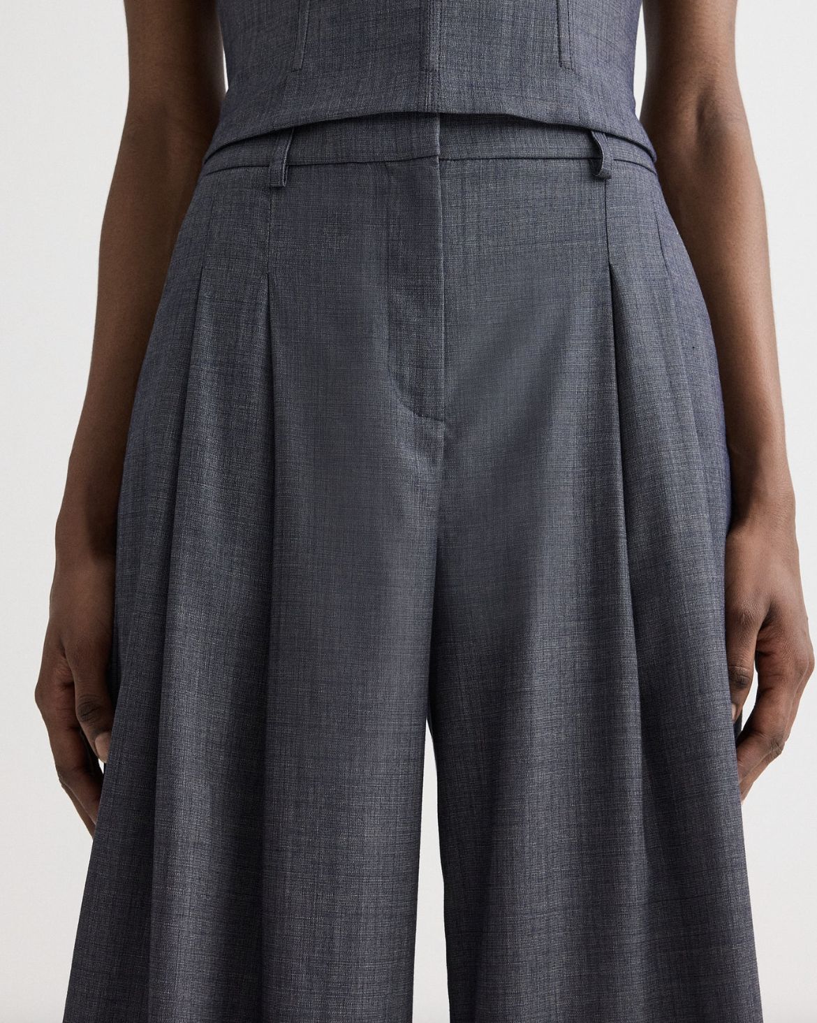 TWP Next Didi Trouser in Medium Indigo