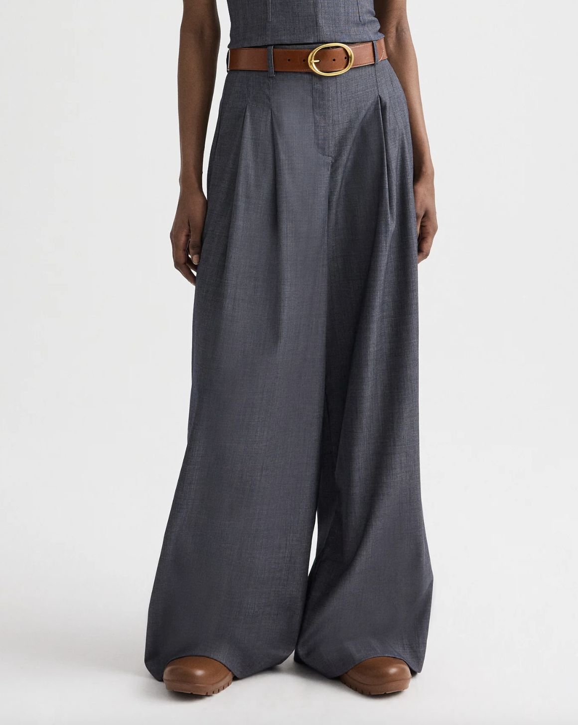 TWP Next Didi Trouser in Medium Indigo