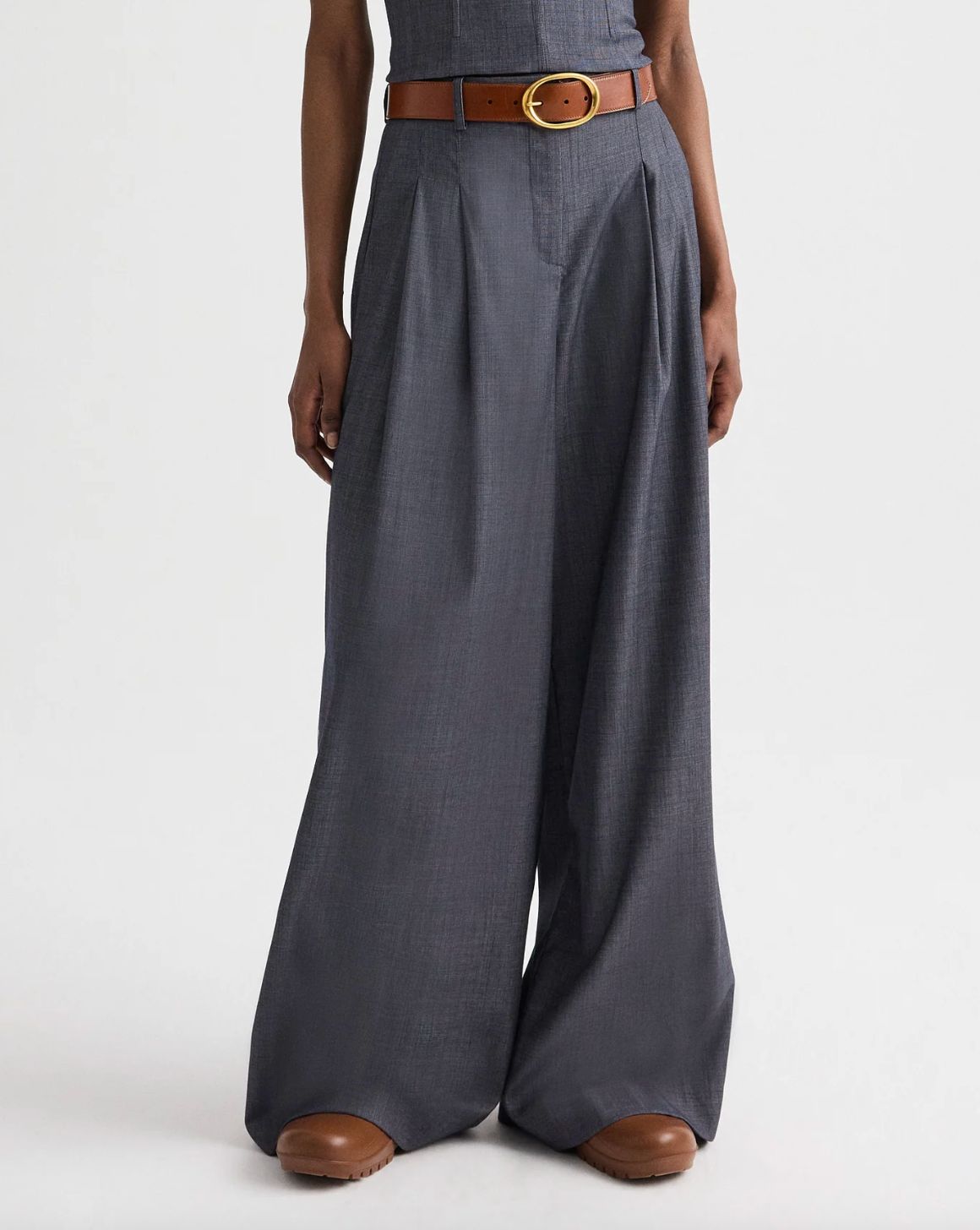 TWP Next Didi Trouser in Medium Indigo