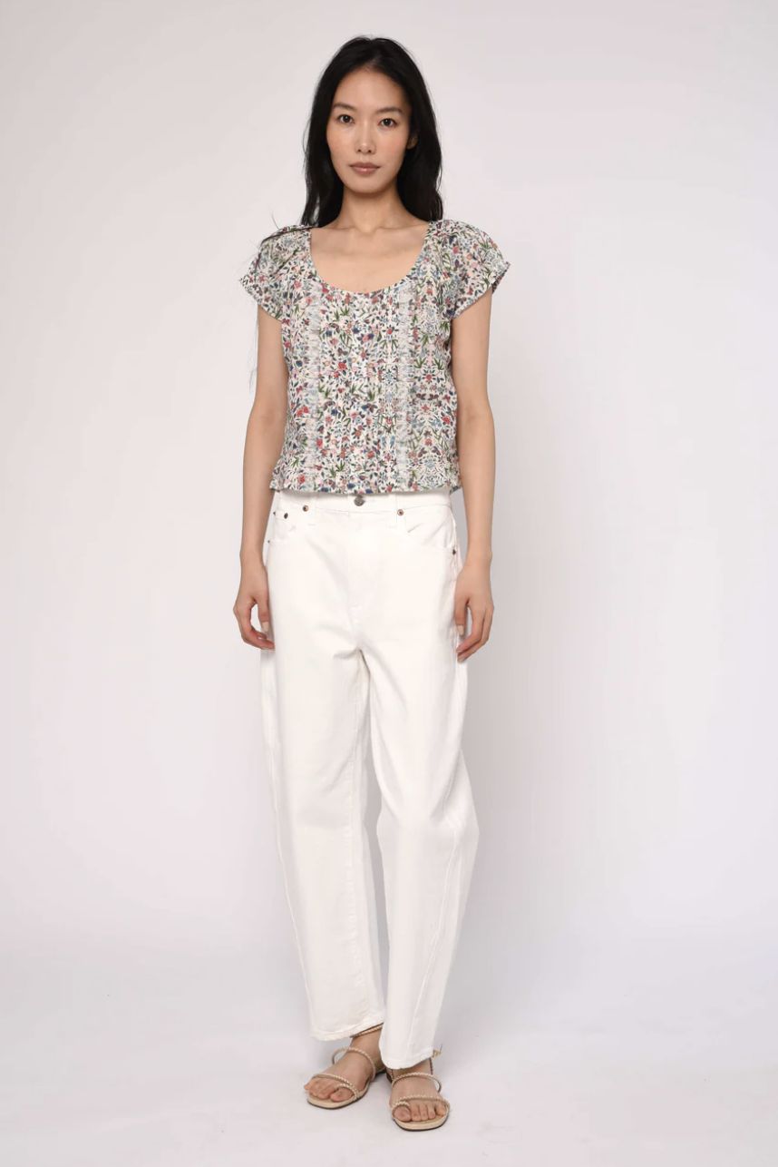 Love the Label Vanda Top in Liberty Tapestry
