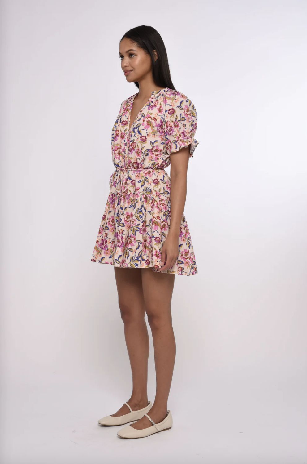 Love the Label Savannah Mini Dress in Roxanna Floral