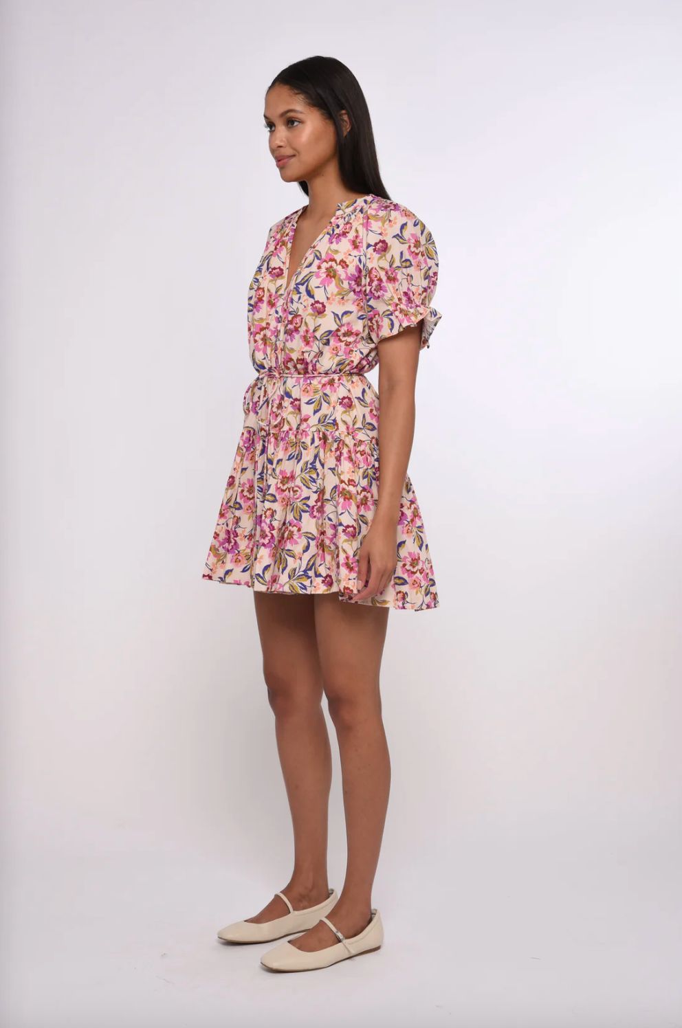 Love the Label Savannah Mini Dress in Roxanna Floral