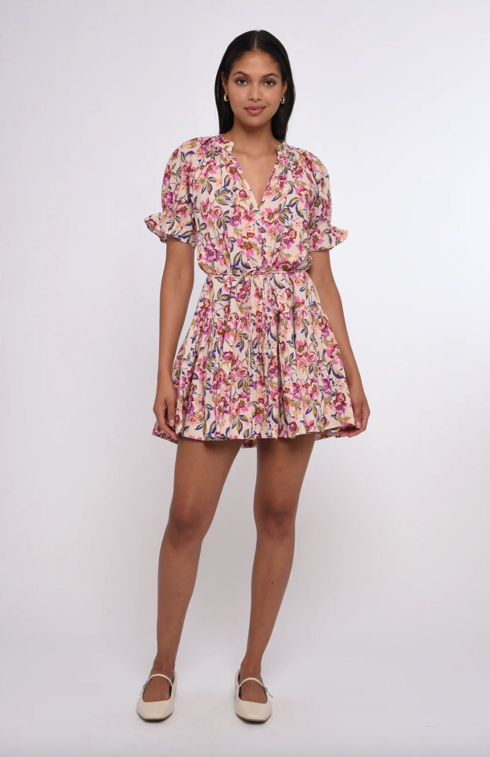 Love the Label Savannah Mini Dress in Roxanna Floral