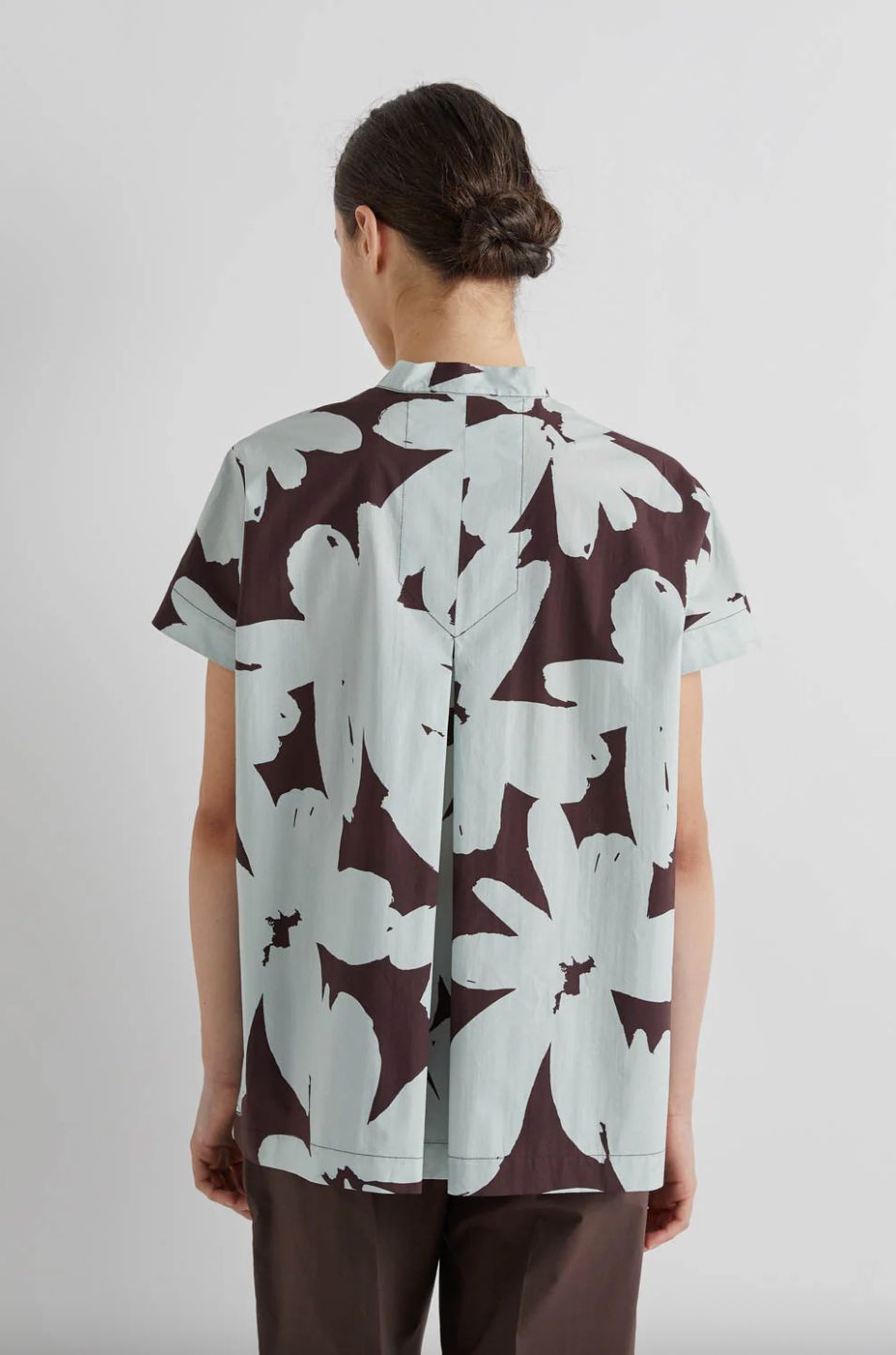 Meimeij Floral Cotton Blouse