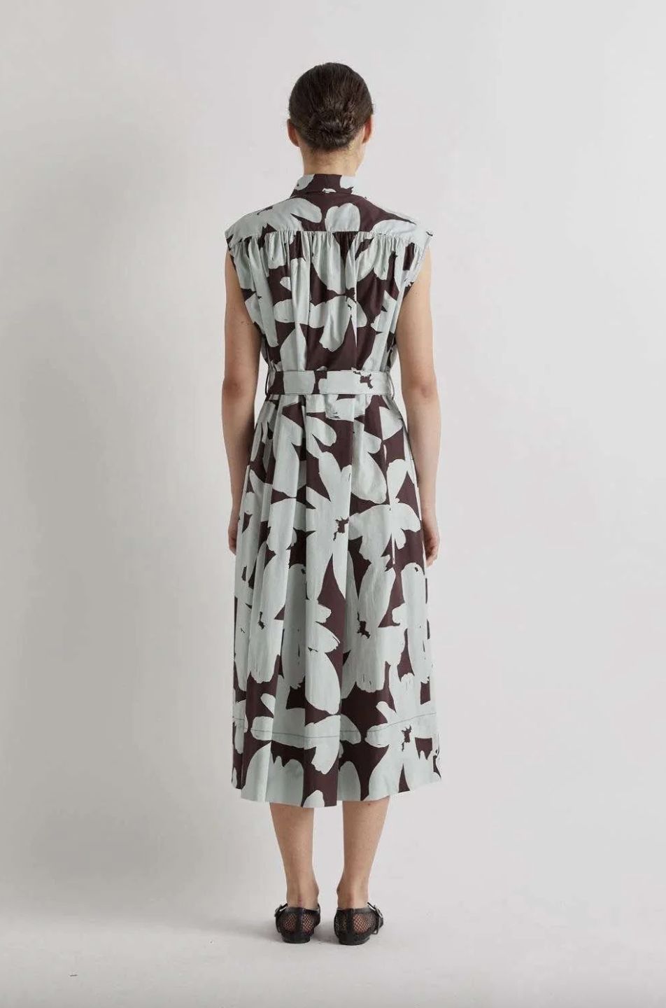 Meimeij Moka Ment Floral Dress