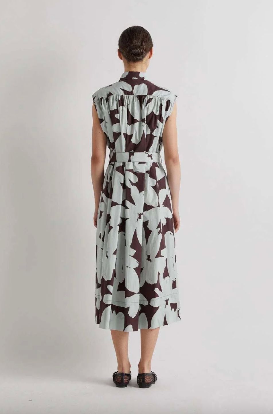 Meimeij Moka Ment Floral Dress