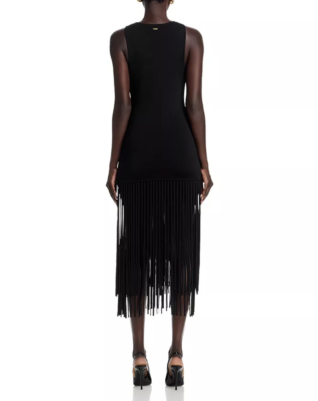 Toccin Margaux Mini Dress with Fringe