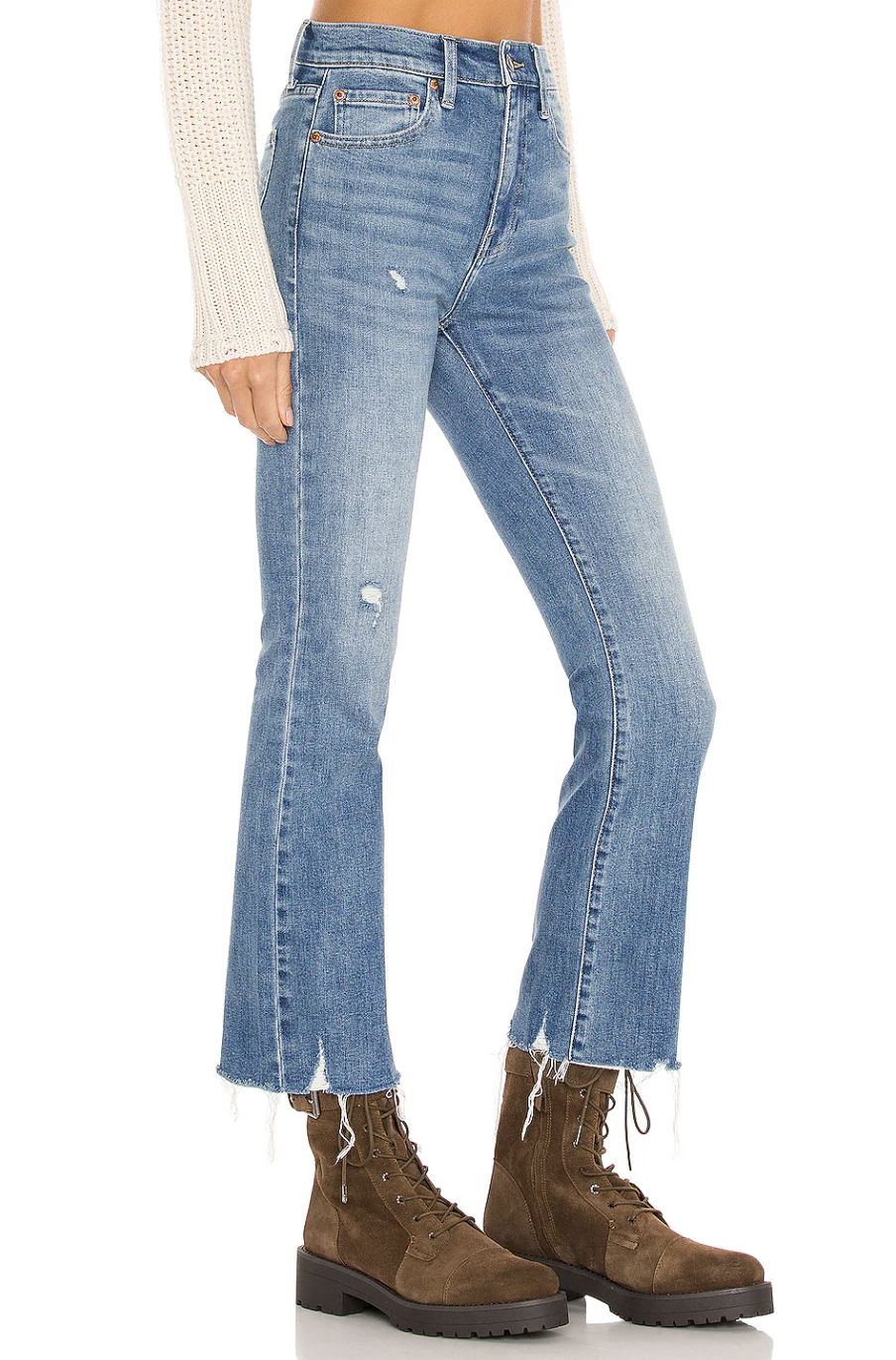 Lennon High-Rise Cropped Boot Jeans Jean in Zuma