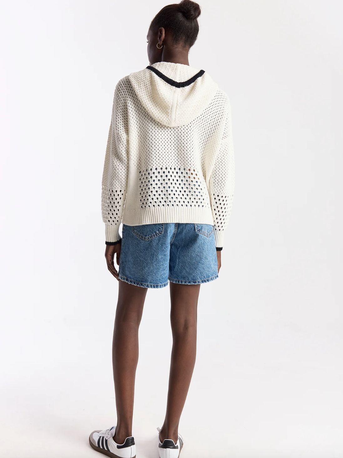 WISPR by Brodie Mix Pointelle Zip Hoodie