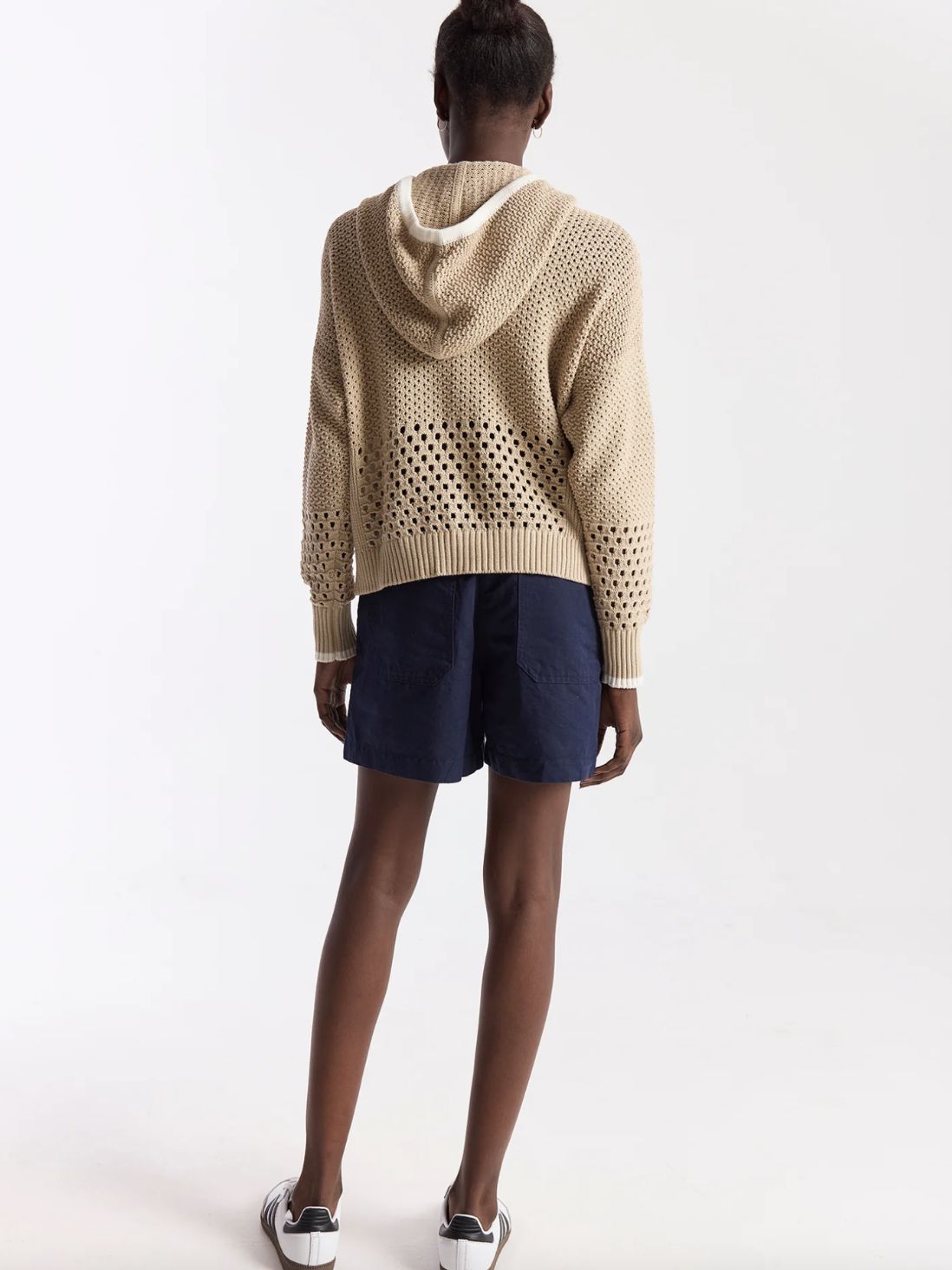 WISPR by Brodie Mix Pointelle Zip Hoodie