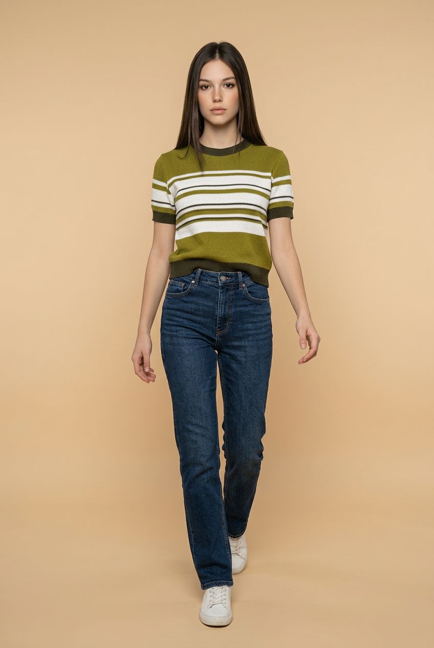 WISPR by Brodie Texture Stripe Tee