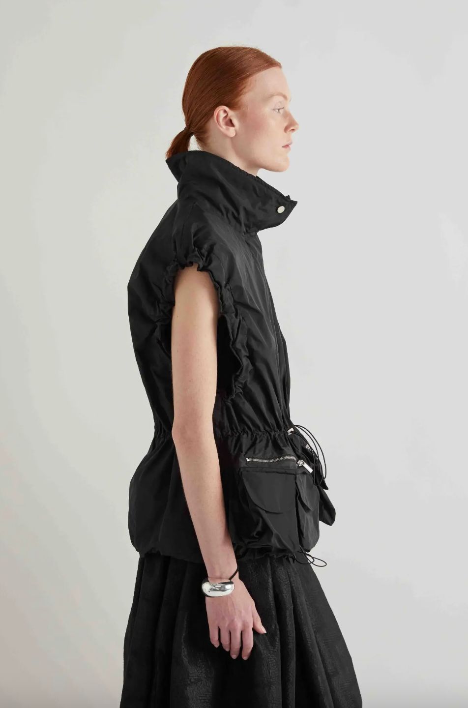 MeiMeij Taffeta Vest