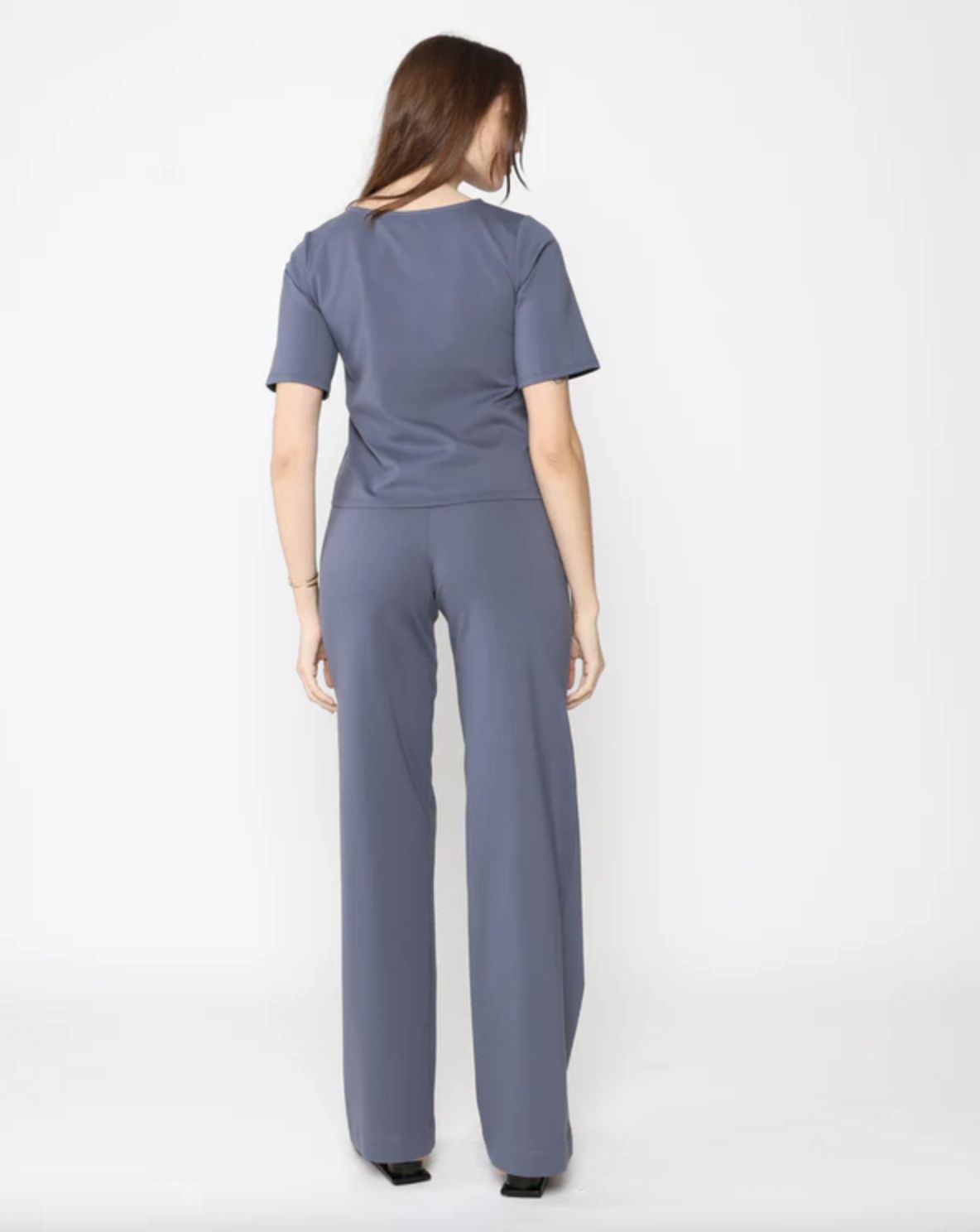 Ripley Rader Short Sleeve Extended Tee in Sea Blue